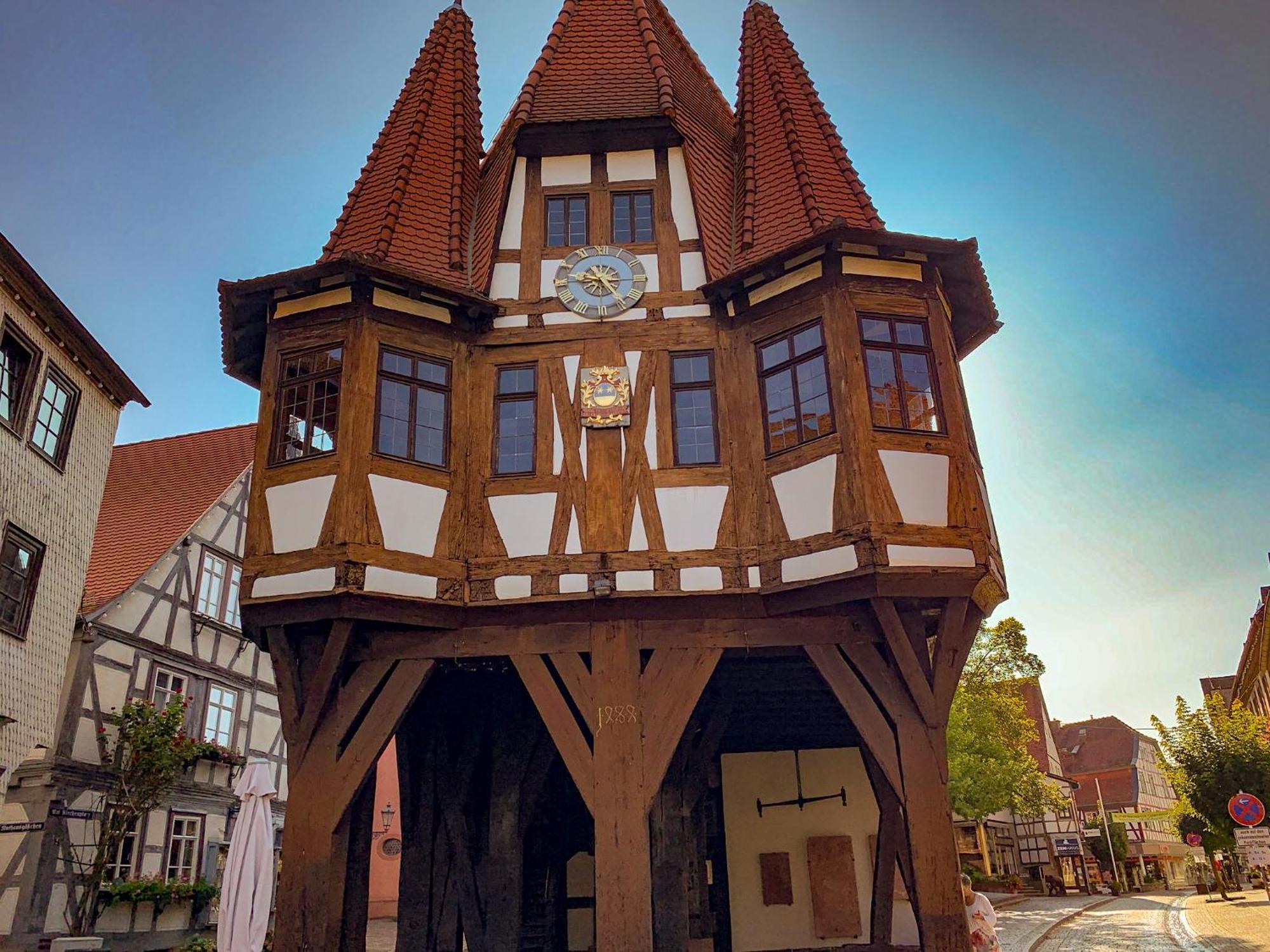 Wohnen Am Historischen Rathaus Daire Michelstadt Dış mekan fotoğraf